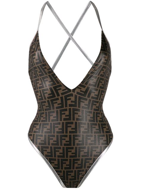 fendi monogram swimwear